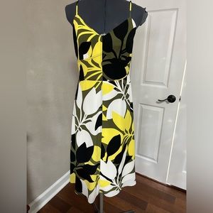 Beautiful maxi length floral Catherine Malandrino dress